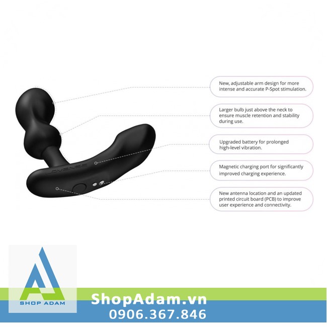 Sextoy hậu môn Lovense Edge 2